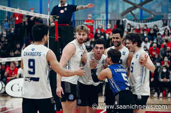 Camosun Chargers sweep their way to national men's volleyball championship title – Saanich News - Saanich News
