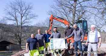 Bau der Besucherplattform beginnt: Tierisch gute Aussichten für das Büchenbronner Wildgehege - Pforzheim - Pforzheimer Zeitung