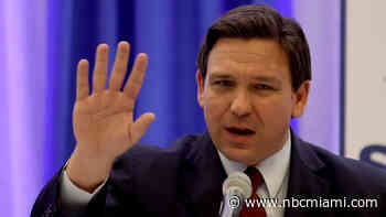 Florida Gov. DeSantis Vetoes New Congressional Maps