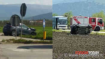Incidente stradale sulla Statale 272: violento scontro tra due auto all'incrocio 'della morte' - FoggiaToday