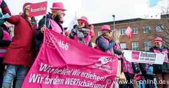 Neue Warnstreiks in SH: Kita-Personal geht auf die Straße - Kieler Nachrichten