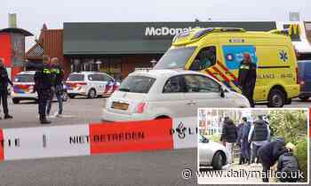 Two shot dead in Dutch McDonald's: Gunman 'ordered food and sat down before opening fire' - Daily Mail
