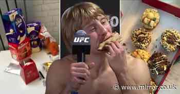 Paddy Pimblett shows off incredible junk food stash as he celebrates latest win - The Mirror