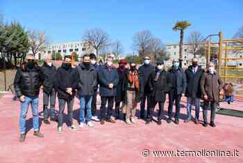 Inaugurata l'area giochi nel quartiere di San Pietro - Termoli Online