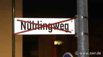 Bezug zum Nationalsozialismus? Straßenumbenennungen im Raum Ulm - SWR Aktuell