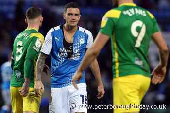 Injury concern for Peterborough United captain Oliver Norburn on international duty - Peterborough Telegraph