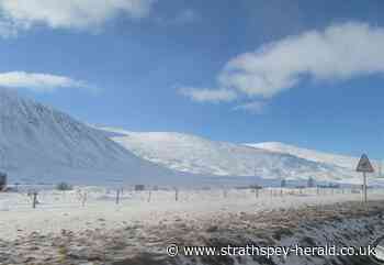 Snow on high level routes in Badenoch and Strathspey - Strathspey Herald