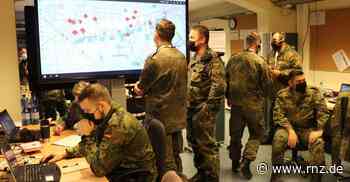 Hardheim: Soldaten übten Operationsführung - Rhein-Neckar Zeitung