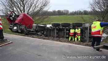 Unfall zwischen Lilienthal und Worpswede - Vollsperrung - WESER-KURIER - WESER-KURIER