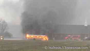 Surry County school bus driver saves children from fire