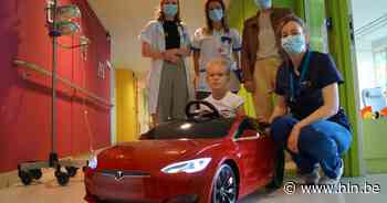 Jonge patiëntjes Sint-Andriesziekenhuis rijden voortaan in stijl - Het Laatste Nieuws