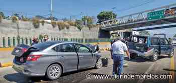 Por segundo día consecutivo, choque en el Paso Express Cuernavaca - Diario de Morelos