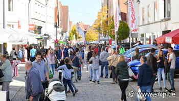 Verkaufsoffener Sonntag Ehingen: Innenstadt am Sonntag für Autos großteils gesperrt - SWP