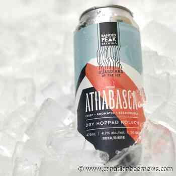 Banded Peak Brewing Guardians of the Ice Series Continues with Mount Athabasca Dry Hopped Kolsch - Canadian Beer News
