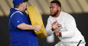 PHOTOS: Wake Forest football players work out for pro scouts - Winston-Salem Journal