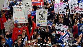 NSW nurses walk off job, demand more staff - Western Advocate
