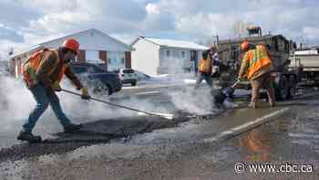 Bathurst experiencing pothole season 'for the ages,' says city - CBC.ca