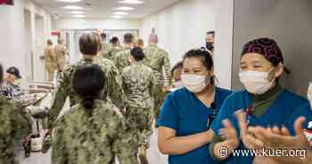 Last of the military medical teams wrap up COVID mission at U of U Hospital - KUER 90.1