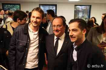 François Hollande rencontre les élèves avocats de l’HEDAC à Viroflay - actu.fr
