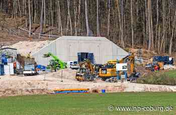 SÜC-Baustelle - Trinkwasserspeicher vor Rögen kommt voran - Neue Presse Coburg