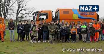Luckenwalde: Förderschüler der Pestalozzischule sammeln Müll auf - Märkische Allgemeine Zeitung