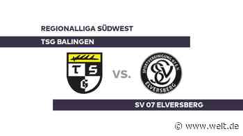 TSG Balingen - SV 07 Elversberg: Der Primus kommt - Regionalliga Südwest - WELT
