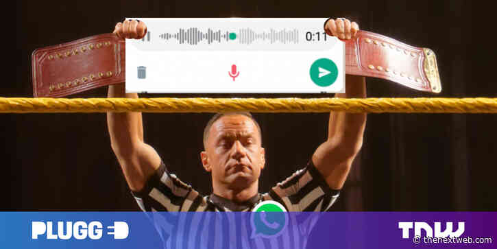 WhatsApp’s new features will make voice messages suck less