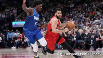 Siakam has triple-double, Raptors rout Wolves