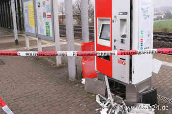 Explosion in Dresden-Zschachwitz: Fahrkartenautomat in die Luft gejagt! - TAG24