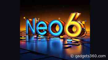 iQoo Neo 6 Launch Set for April 13: Here's What You Need to Know