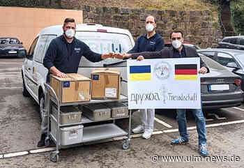 RKU spendet medizinische Hilfsmittel an Patienten und Kriegsverletzte in der Ukraine