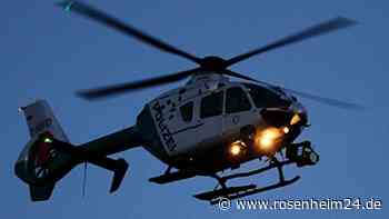 Großes Suchaufgebot bei Bad Aibling - flüchtige Person noch nicht gefunden