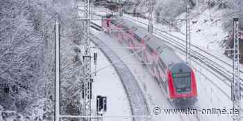 Wintereinbruch sorgt für Störungen bei der Bahn