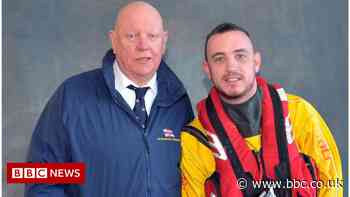 Blackpool RNLI thanks father and son for 53 years of saving lives at sea