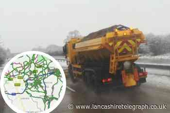 Gritters to hit East Lancashire roads tonight as temperatures drop