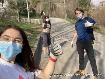 Pulizia dai rifiuti, il Giro d'Italia arriva a Zogno. Grazie a Sara e Lorenzo - Val Brembana Web