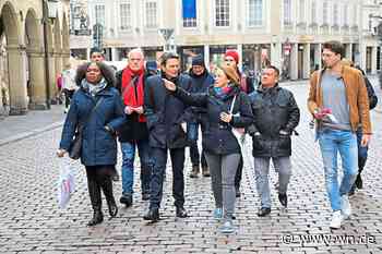 Rolf Mützenich in Münster unterwegs