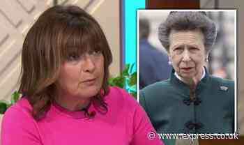 'Princess Anne could've walked the Queen in!' Lorraine blasts Andrew's role in memorial - Express