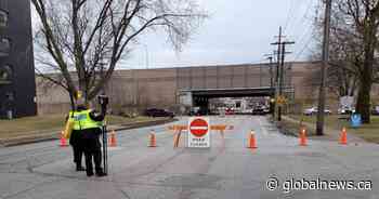 Pedestrian sent to hospital after collision on Colborne Road: Sarnia police - Global News