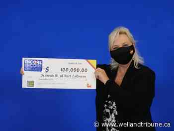 Port Colborne woman emotional over $100000 lottery win - Welland Tribune