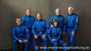 Amazon-Gründer Bezos schickt weitere sechs Menschen ins All