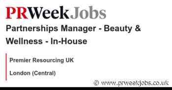 Premier Resourcing UK: Partnerships Manager - Beauty & Wellness - In-House