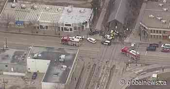 Speed, impairment may be factors in central Edmonton collision