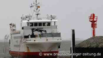 Fähre mit 95 Passagieren vor Wangerooge festgefahren