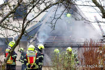 Chemnitz: Brand in Anbau eines Einfamilienhauses ausgebrochen - TAG24