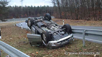 Pkw überschlägt sich am Ortseingang von Oberpfaffenhofen - kreisbote.de