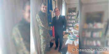 ​​​​​​​Mahmoud meets Francois Hollande, the latter confirms his support for Rojava - ANHA | HAWARNEWS | English - ANHA