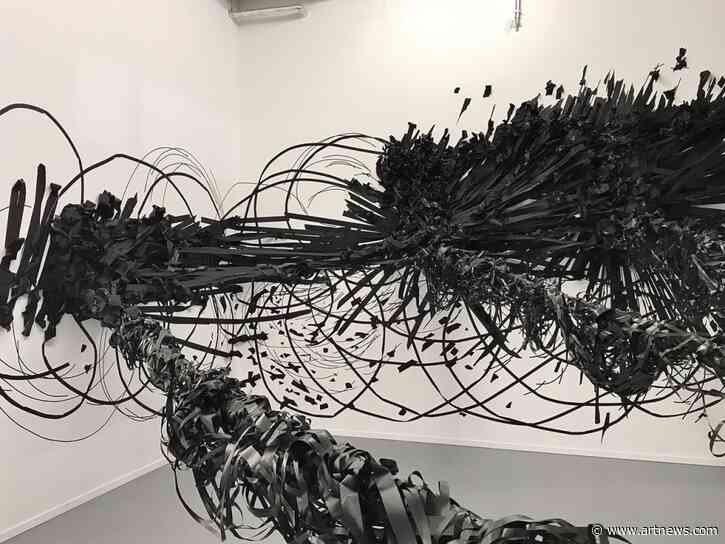 How I Made This: Monika Grzymala’s Tape Drawings in Space