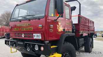 Tecumseh unveils region's first high-water rescue vehicle to improve access during floods - CBC.ca