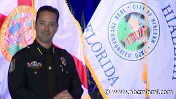 George Fuente Sworn in As Hialeah's New Chief of Police
